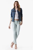 Thumbnail for your product : 7 For All Mankind Slim Lace Tee In Blanc De Blanc