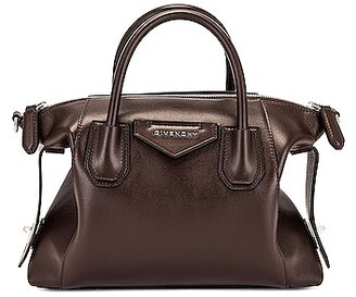 Givenchy Small Antigona Soft Bag in Chocolate - ShopStyle