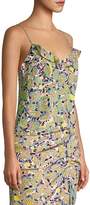 Thumbnail for your product : Saloni Ani Floral Silk Cami