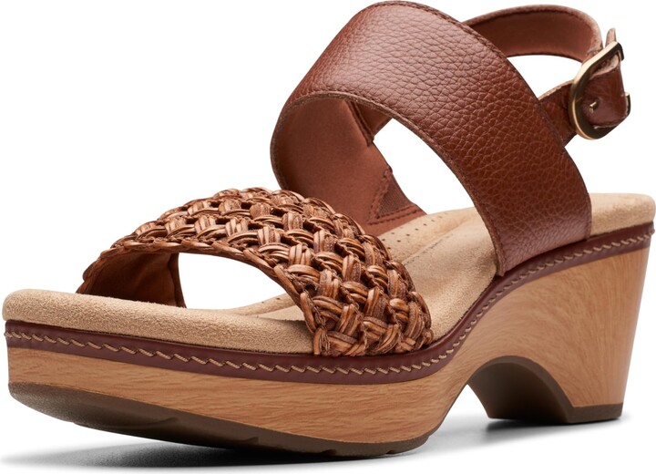 Clarks Collection Women's Seannah Step Wedge Sandal
