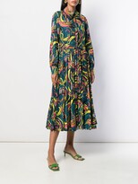 Thumbnail for your product : La DoubleJ Windy Flowers shirt dress