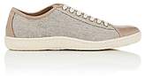 Thumbnail for your product : John Varvatos John Varvatos STAR U.S.A. MEN'S STAR H CANVAS & LEATHER SNEAKERS - GRAY/WHITE SIZE 9 M