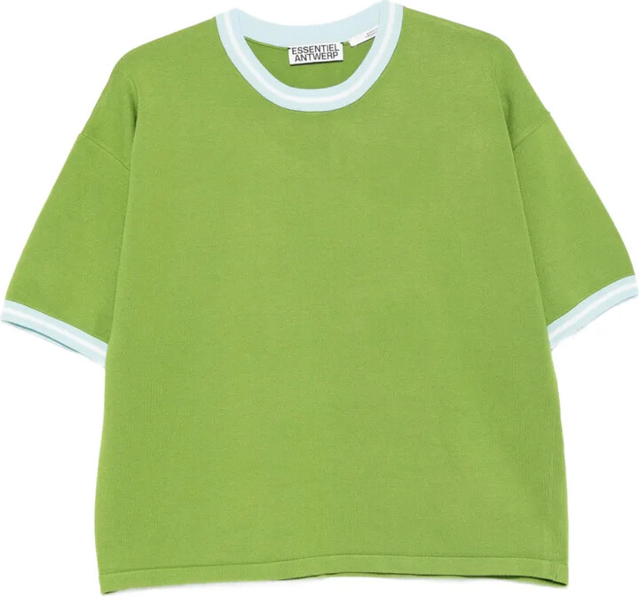 Essentiel Antwerp contrasting-trims T-shirt