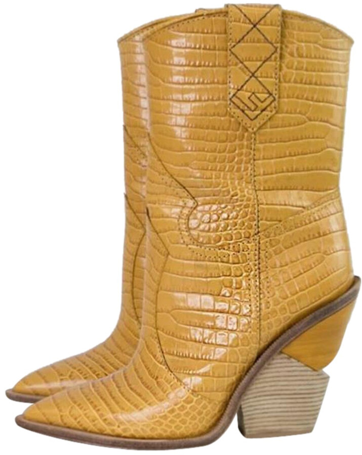 fendi cowgirl boots