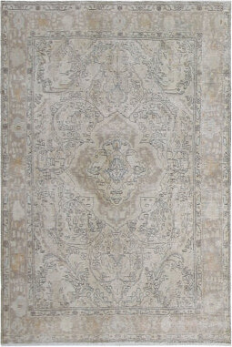 Isabelline Beyzanur One-of-a-Kind Hand Knotted Area Rug - Beige 6x9