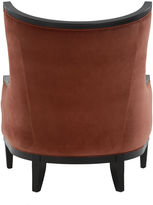 Thumbnail for your product : Ethan Allen Corrine Chair, Terracotta/Black