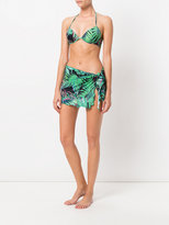 Thumbnail for your product : Ermanno Scervino palm kaftan cover-up