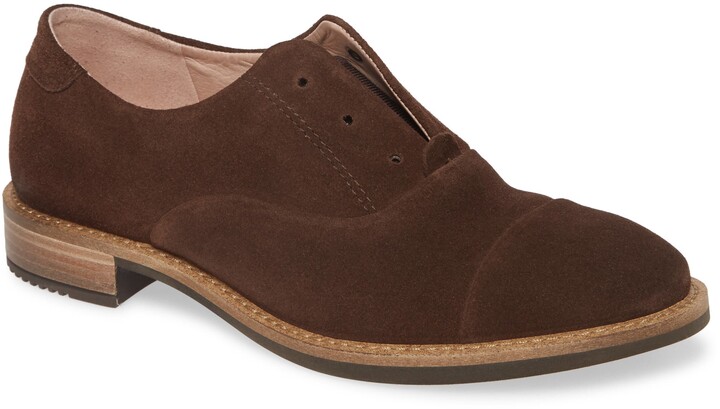 laceless oxfords womens