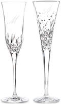 Thumbnail for your product : Waterford Monogram Toasting Flute Pair Collection, Script Letters