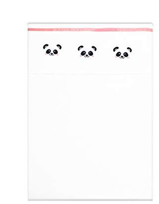 Camilla And Marc Panda Dreams 1 Buggy or Baby Bed Sheet 100 x 150 cm Pink