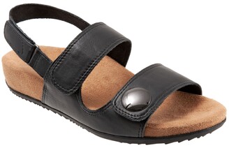 NEW SOFTWALK WOMEN'S BLACK AGOURA SANDAL FREE SHIPPING-NWOB GREAT NEW SHOES! 