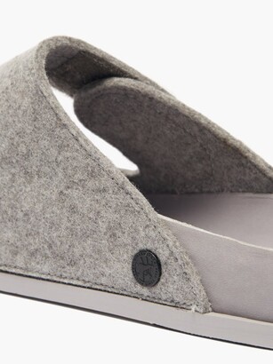 Birkenstock X Toogood The Forager Felt Sandals - Light Grey