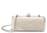 Thumbnail for your product : Lenore by La Regale Pleated Satin Minaudiere Clutch