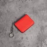 Thumbnail for your product : Burberry Link Detail Leather ID Card Case Charm
