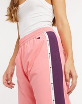 Thumbnail for your product : Champion logo track pants in pink