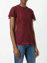 Thumbnail for your product : MICHAEL Michael Kors lace print top