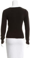 Thumbnail for your product : Valentino Cashmere & Wool-Blend Knit Top
