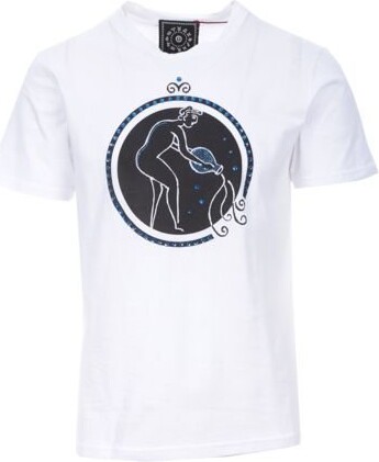 Swarovski X 10 Corso Como Acquario Printed Crewneck T-Shirt