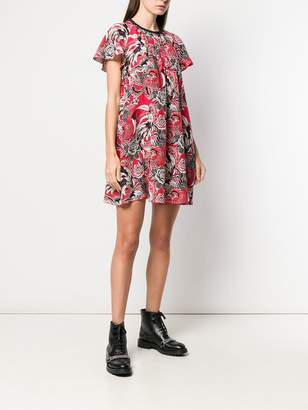 RED Valentino floral print shift dress