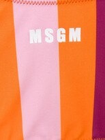 Thumbnail for your product : MSGM Striped Bikini Two-Piece