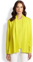 Thumbnail for your product : Lafayette 148 New York Draped Shawl-Collar Cardigan