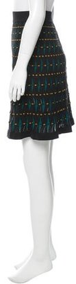 M Missoni Wool Patterned Skirt