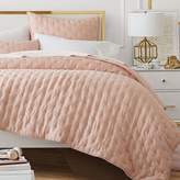 Thumbnail for your product : Pottery Barn Teen Amelia Tencel Quilt, Full/Queen, White
