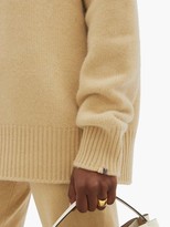Thumbnail for your product : Extreme Cashmere No. 20 Oversize Extra Stretch-cashmere Sweater - Camel