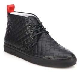 Del Toro Quilted Leather Chukka Sneakers