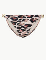 Thumbnail for your product : Marks and Spencer Animal Print Hipster Bikini Bottoms