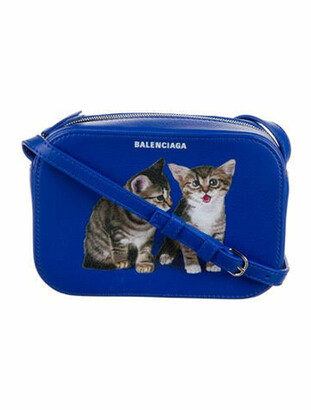 Balenciaga Everyday XS Kittens Camera Bag w/ Tags Blue - ShopStyle