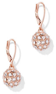 New York and Company Glittering Spherical Drop Earring