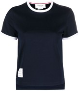 Thumbnail for your product : Thom Browne asymmetric hem short-sleeve T-shirt