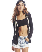Thumbnail for your product : Wet Seal Zip Front Hoodie