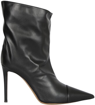pointed toe stiletto booties