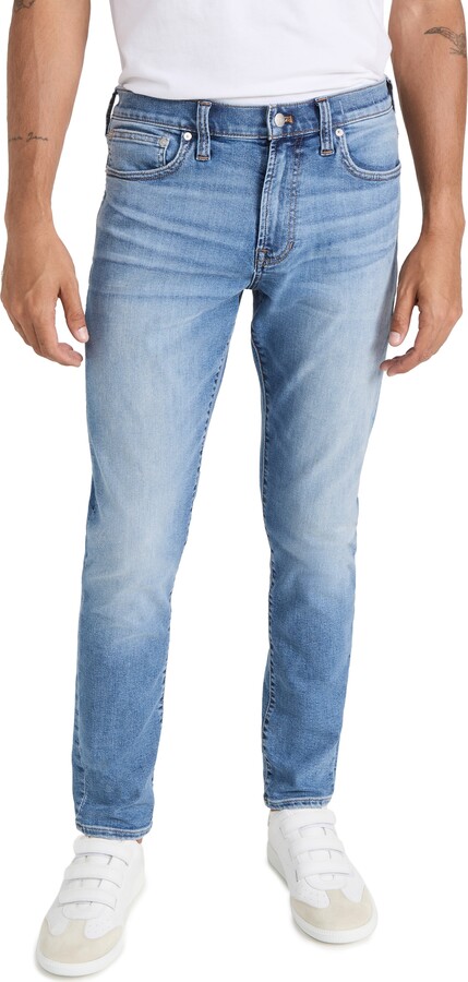 Madewell Athletic Slim In Beckman Coolmax Jeans - ShopStyle