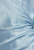 Thumbnail for your product : alexanderwang.t Wrap-effect silk-satin midi dress
