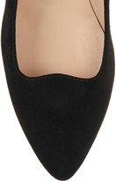 Thumbnail for your product : Tod's Suede wedge pumps