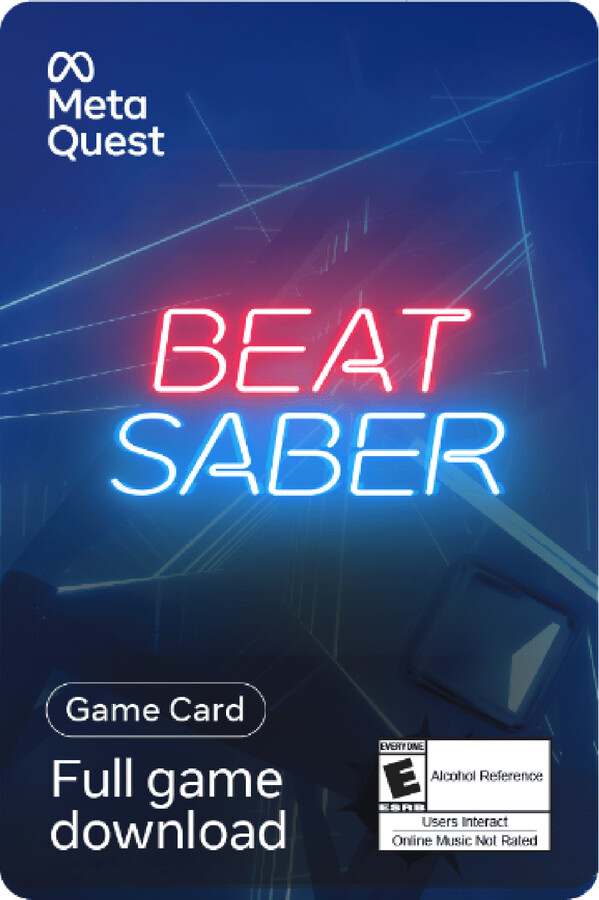 Beat Saber $29.99 Meta Quest Gift Card