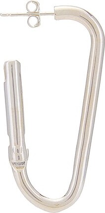 Martine Ali Hardware Earring in Metallic Silver