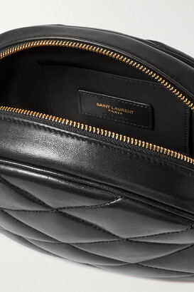 Saint Laurent Lolita Quilted Leather Cosmetics Case - Black