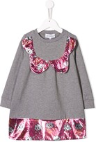 Thumbnail for your product : Simonetta Cloud Panelled Jumper Dress