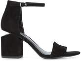 Thumbnail for your product : Alexander Wang Abby Suede heeled sandals