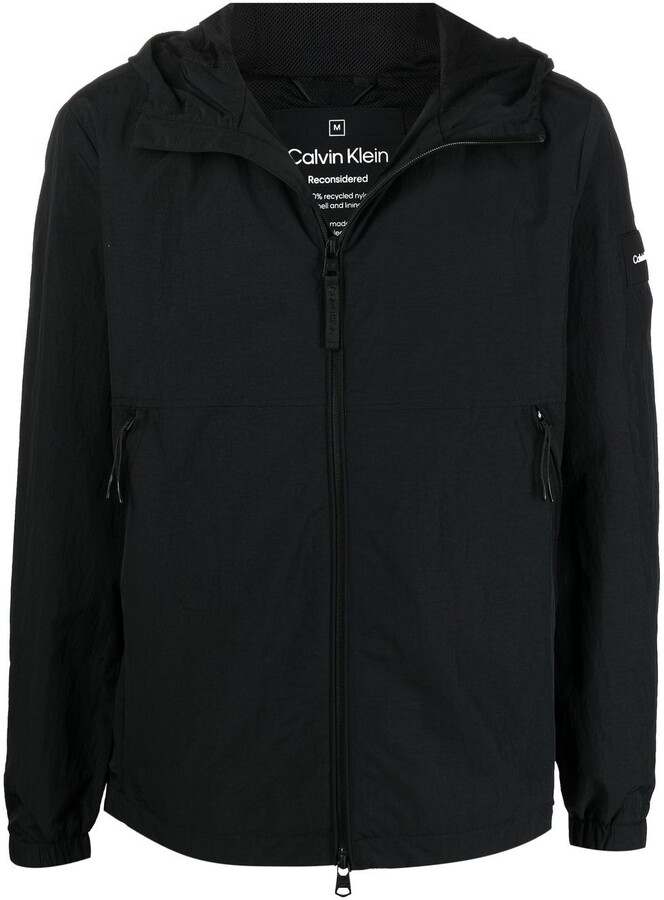 Mens Black Calvin Klein Jacket | Shop the world's largest collection 