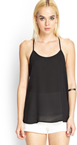 Thumbnail for your product : Forever 21 Strappy Woven Cami Top
