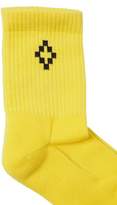 Thumbnail for your product : Marcelo Burlon County of Milan Cotton Rib Knit Socks