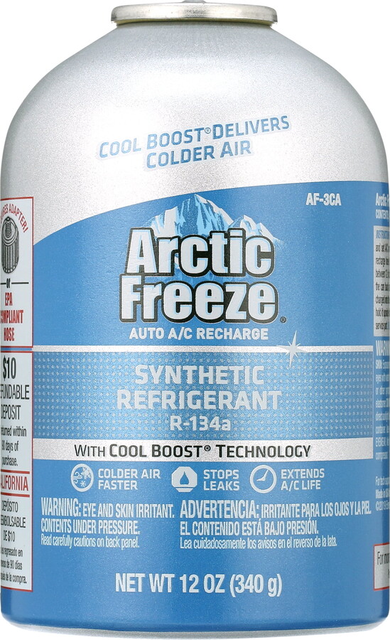 Arctic Freeze Ultra Synthetic R134a+ Automotive Refrigerant - 12 OZ