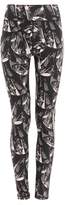Thumbnail for your product : The Upside Japanese Forest-print Technical-jersey Leggings - Womens - Black Pink