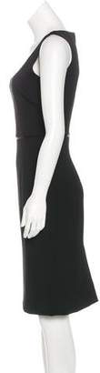 Dolce & Gabbana Satin-Trimmed Sheath Dress w/ Tags