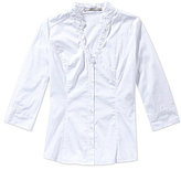Thumbnail for your product : GUESS Lily Ruffle-Neck Top
